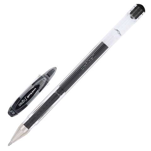 Ручка гелевая 0,7мм. UNI UM-120 черный