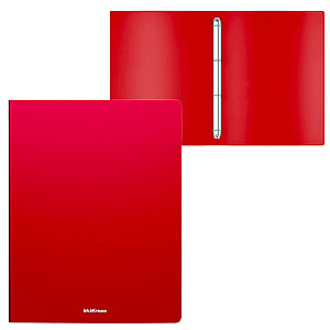 Classic 4 ring binder, A4, 24 mm, red