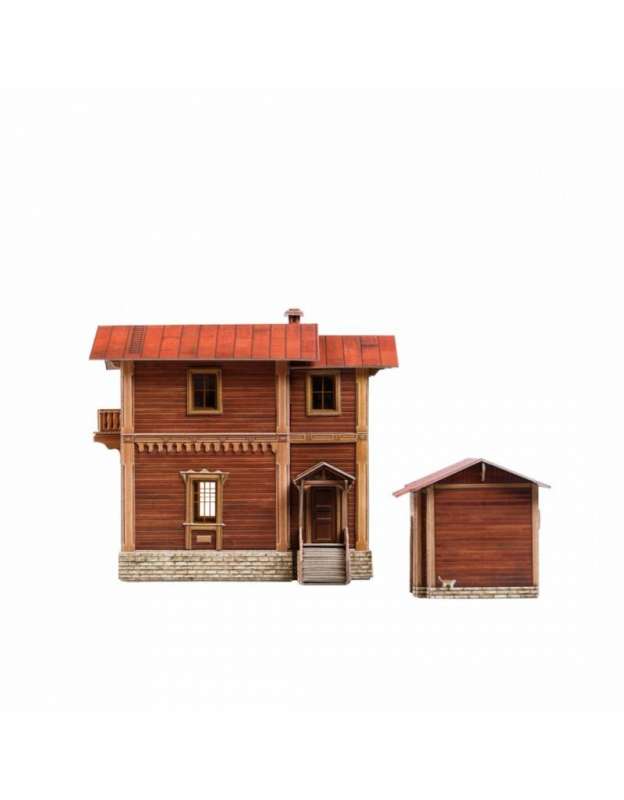 Сборная модель из картона -  Сторожевой дом 