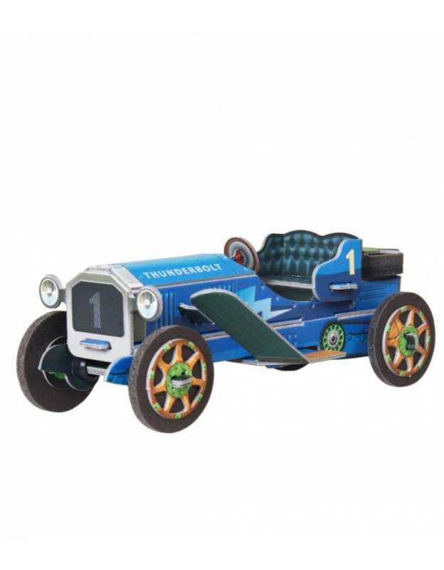 Saliekama rotaļlieta -  Automašīna (zila)