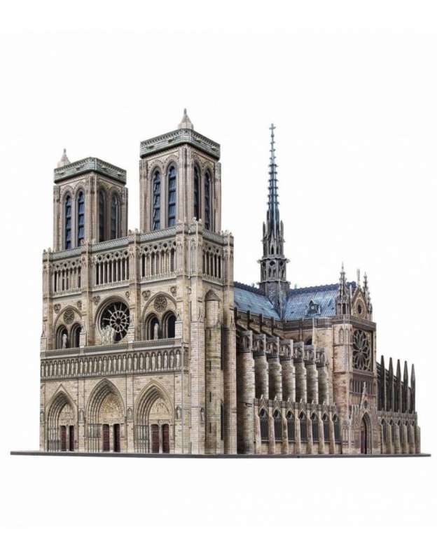 Saliekamais modelis - Parīzes Dievmātes katedrāle Francijā