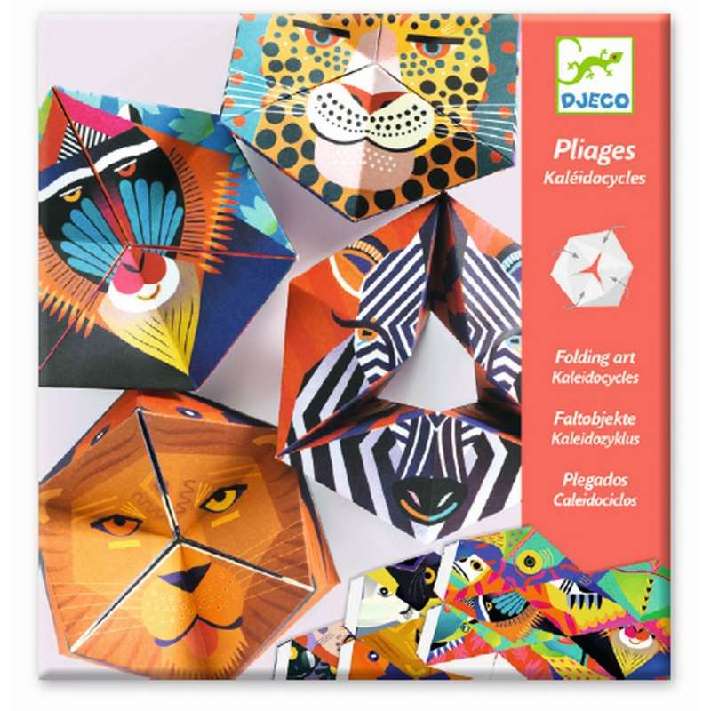 Игра оригами - "Гибкие звери"