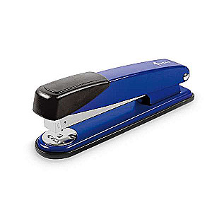 Staplers uz 25 lapām, zils