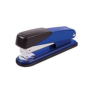 Staplers uz 15 lapām, zils