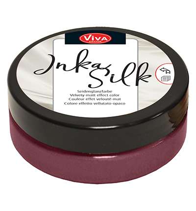 Краска моментального высыхания для рукоделия и росписи VIVA Inka Silk Bordeaux