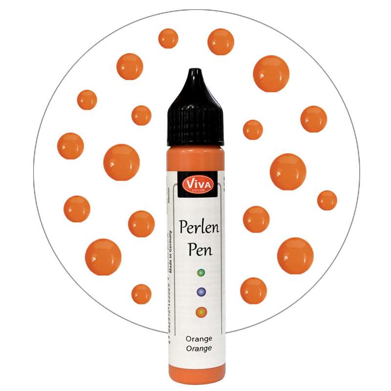 Жидкий жемчуг Viva Decor "Perlen-Pen" 28 ml - Orange