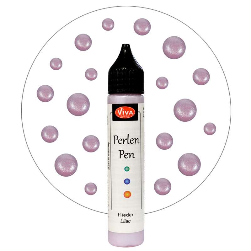 Šķidrās pērles Viva Decor "Perlen-Pen" 28 ml - lilac
