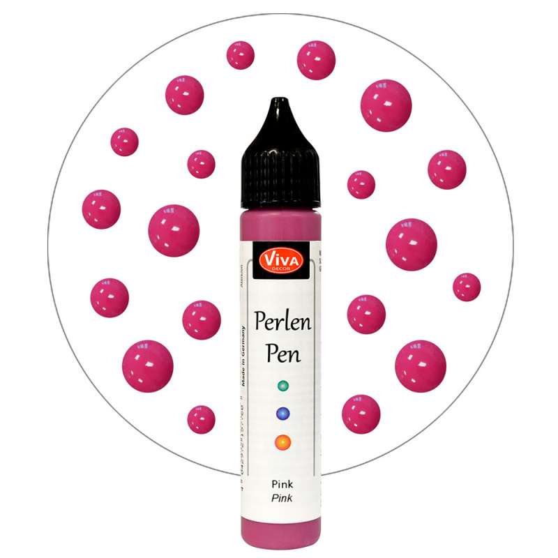 Жидкий жемчуг Viva Decor "Perlen-Pen" 28 мл - Pink