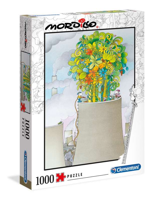 Puzle CLEMENTONI "Mordillo-zāles" 1000 detaļas