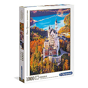 Puzle CLEMENTONI Neuschwanstein 1000 detaļas
