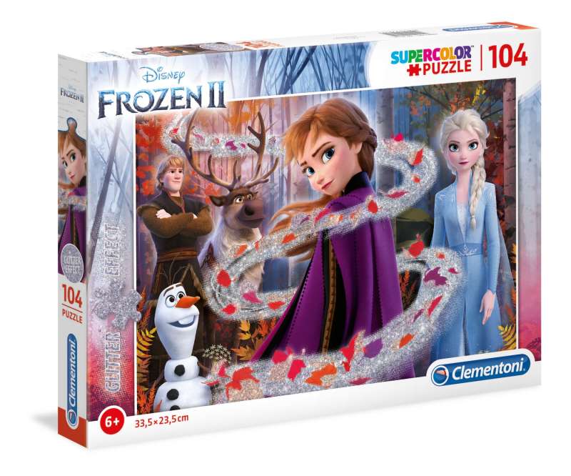 Puzzle CLEMENTONI  "Frozen" 104 detaļas