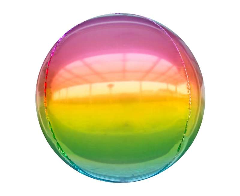 Follijas balons 16 "Sphere-Shape"Rainbow