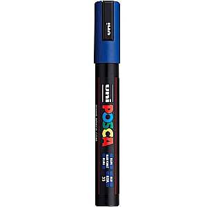 Marķieris UNI Posca PC-5M zils