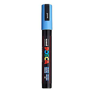 Marķieris UNI Posca PC-5M debesu zils