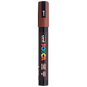  Marķieris UNI Posca PC-5M tumši brūns