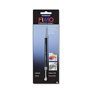 Instrumenti ar apaļiem uzgaļiem Professional FIMO, melnā krāsā