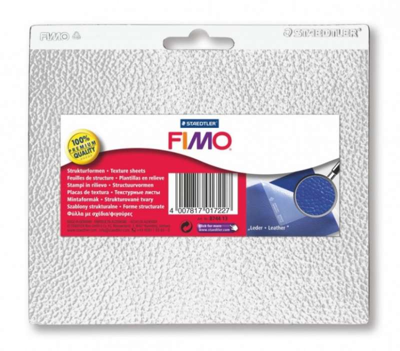 Tekstūras lapa FIMO Leather