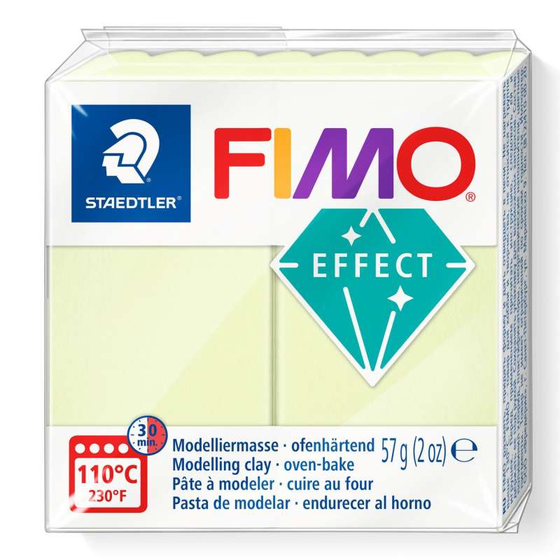 Полимерная глина Fimo Effect, 57 г., пастель ваниль