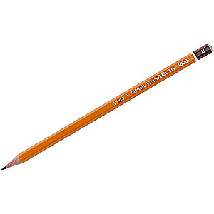 Zīmulis melnā grafīta 1500 B KOH-I-NOOR