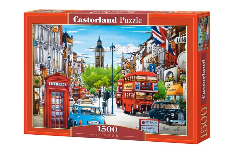Spēle puzzle - London 1500
