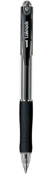 Ручка UNI SN-100 Laknock (0.7мм) черная
