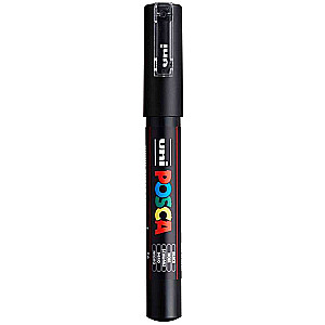 Marķieris UNI Posca PC-1M melns (24)