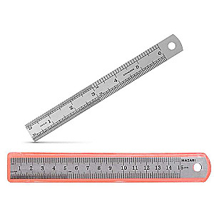 Metāla lineāls 15 cm