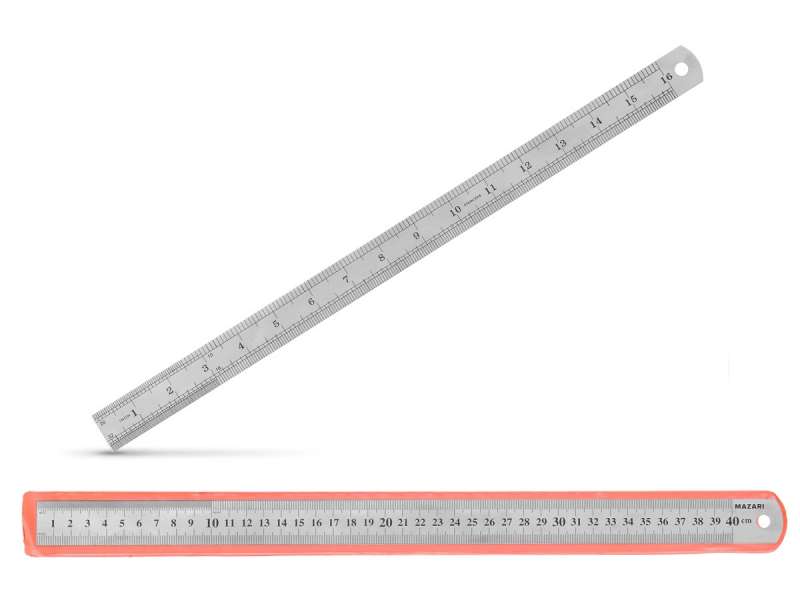 Metāla lineāls 40 cm