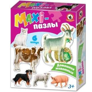 MAXI-puzles - Mājdzīvnieki