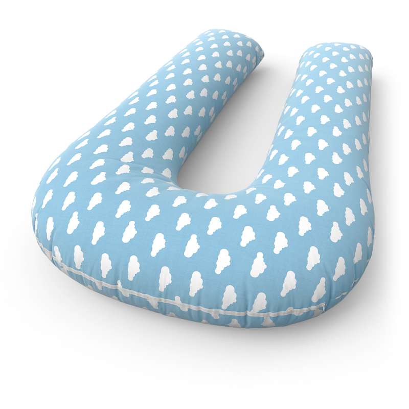 Подушка для беременных U + наволочка Cloud blue