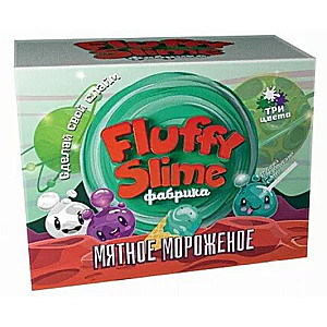 Fluffy Silime fabrika. Piparmētru saldējums