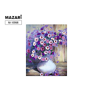 Glezna krāsošanai pēc numuriem uz koka 40x50 cm PUŠKATS