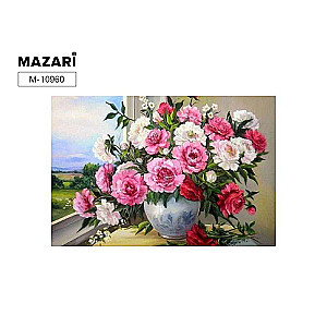 Glezna krāsošanai pēc numuriem uz koka 40x50 cm PUŠKATS
