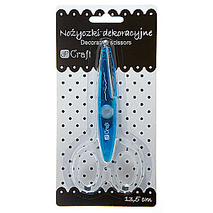 Figūrššķēres dekoram 13.5CM Craft, zilas
