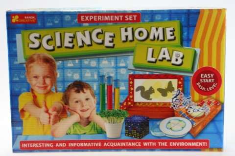Eksperimentu komplekts "Zinātnes mājas laboratorija"