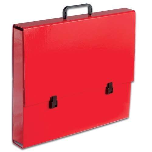 Папка-портфель А3, красная