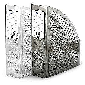 Kaste d/papīriem vertikālā FORPUS, platums 70mm, sieta, dūmaka