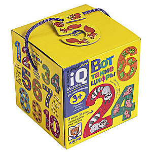 IQ-Puzzle Tādas ir cipari
