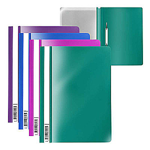Plastmasas ātrās saites mape ErichKrause Fizzy Vivid, A4, assorti
