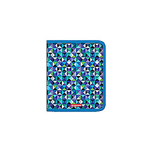 Zippera mape uz piezīmēm plastmasas ErichKrause Cubes, A5+