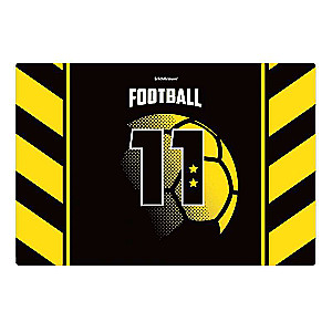 Galda paliktnis plastmasas ErichKrause Football Time, A3