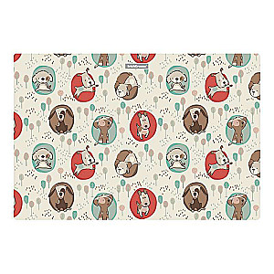 Подкладка настольная пластиковая ErichKrause Little Dogs, А3