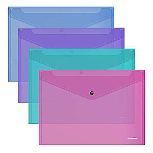 Mape-konvertā uz pogas plastmasas ErichKrause Glossy Vivid