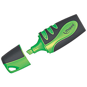 Teksta marķieri MAPED Fluo Pocket Soft zaļš