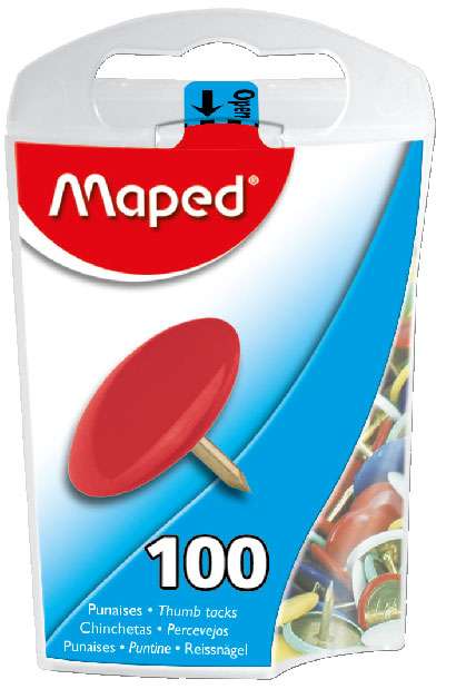 Spraudītes MAPED 100gb/krāsainas