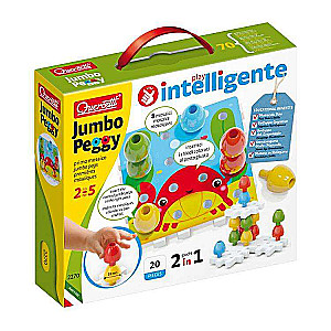 Konstruētājs-mozaīka Quercetti Jumbo Peggy, 20 elementi