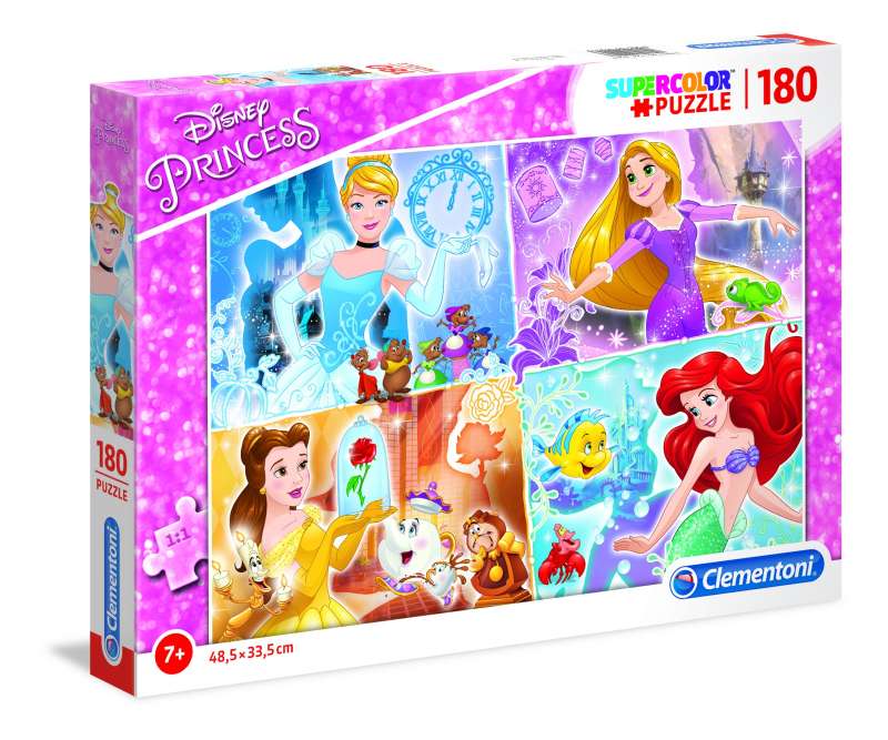 Puzle 180. Disneja princeses