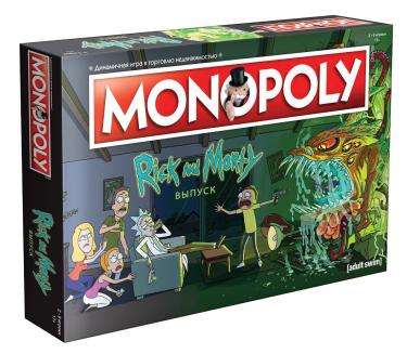 Galda spēle - Riks un Mortijs. Monopols
