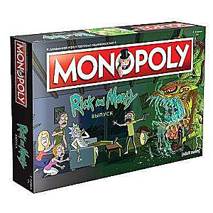 Galda spēle - Riks un Mortijs. Monopols