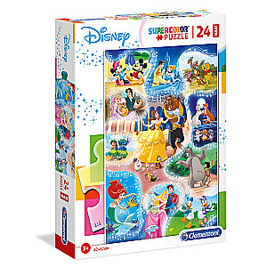 Puzzle CLEMENTONI Disney-Deju laiks MAXI 24 detaļas